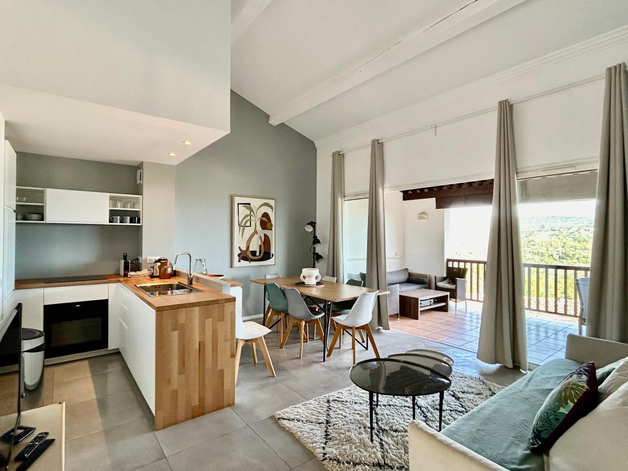 Les Restanques Cabriere 3123 Vue Mer 3 Chambres غريمو المظهر الخارجي الصورة